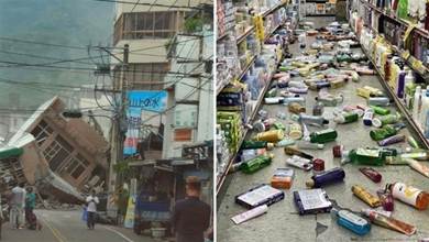 台東最高6.9級！1小時內發生3次地震，花蓮房屋倒塌，傷亡不明