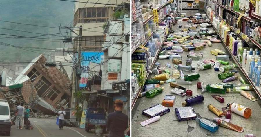 台東最高6.9級！1小時內發生3次地震，花蓮房屋倒塌，傷亡不明
