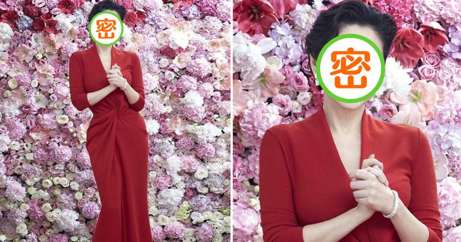 67歲林青霞年紀大依舊優雅，穿V領紅裙勒出蠻腰，真是「天仙奶奶」網嘆：一輩子的美人