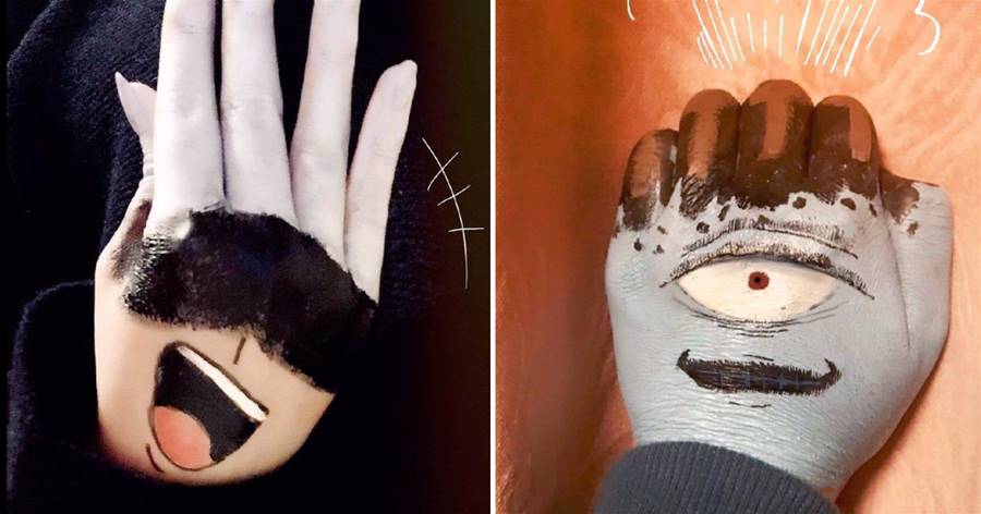 手指COSPLAY《呪術迴戰》，這是什麼奇怪腦洞？卻沒有違和感