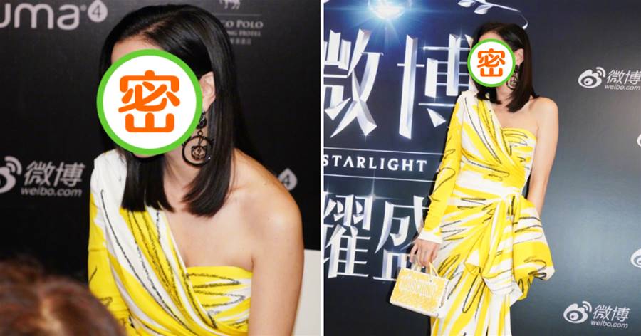 47歲佘詩曼，臉卻零皺紋，一襲黃裙優雅大氣，不結婚不生娃真滋潤