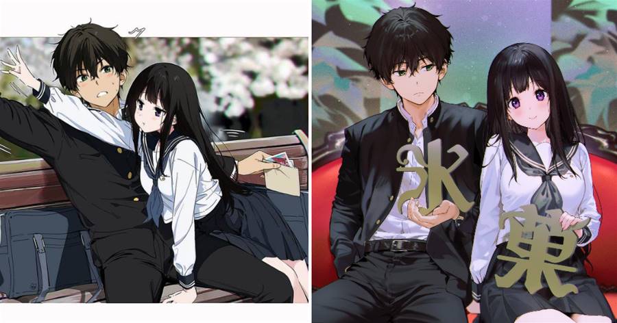 冰菓：超帶感的千反田抱枕圖，等不到續作的畫師，把女主推下懸崖了